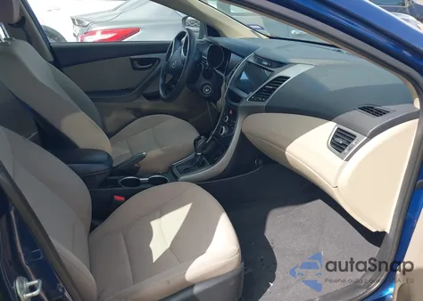 2016 Hyundai Elantra Se from USA, damaged, VIN 5NPDH4AE7GH760094